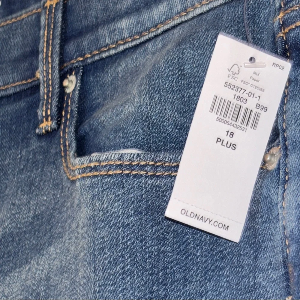 Old Navy Bootcut Dark Denim Jeans for Girls size 18 Plus